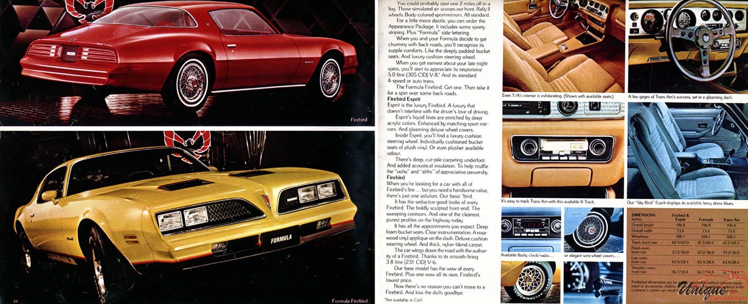 1978 Pontiac Brochure Page 12